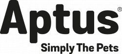 Aptus-logo-slogan-black-Orion Pharma Animal Health - veterinární přípravky pro domácí mazlíčky.