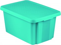 CURVER Essentials Úložný box s víkem Modrá 45l