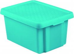 CURVER Essentials Úložný box s víkem Modrá 16l
