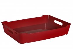 Keeeper Stylový box lotta, červený 5,5L 37x28x6,5cm