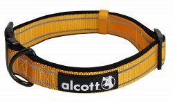 Alcott Reflexní obojek pro psy Adventure oranžový velikost L