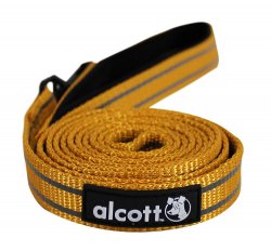 Alcott Reflexní vodítko pro psy oranžové velikost L