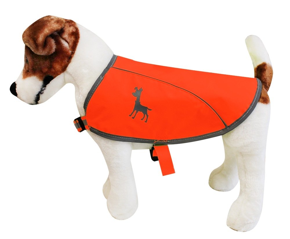 Alcott reflexní vesta pro psy, oranžová, velikost 