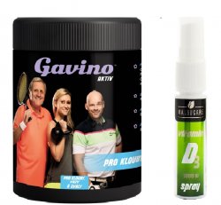 Gavino Aktiv 700g + Malbucare Vit. D3 15ml spray