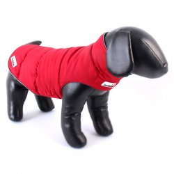 Doodlebone zimní bunda, Combi-Puffer, červená/šedá, velikost M