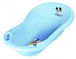 Keeeper Dětská vanička se špuntem maria, Mickey, modrá, 84cm