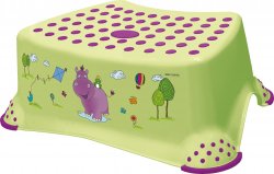 Keeeper Protiskluzová stolička tomek, Hippo, zelená