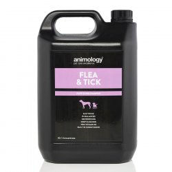 ANIMOLOGY Antiparazitní šampon Flea & Tick, koncentrát 20:1, 5l