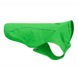Ruffwear nepremokavá bunda pro psy, Sun Shower, zelená, velikost M