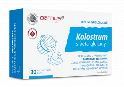Barny's Kolostrum s beta-glukany 30 kapslí