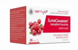 Barny's SuperCranberry kanadské brusinky SUPER SILNÉ 20 kapslí