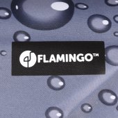 Flamingo Chladící pelíšek pro psy šedý vzor kapky 66x76cm