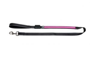 Karlie LED nylonové vodítko růžové s USB nabíjením, 120cm