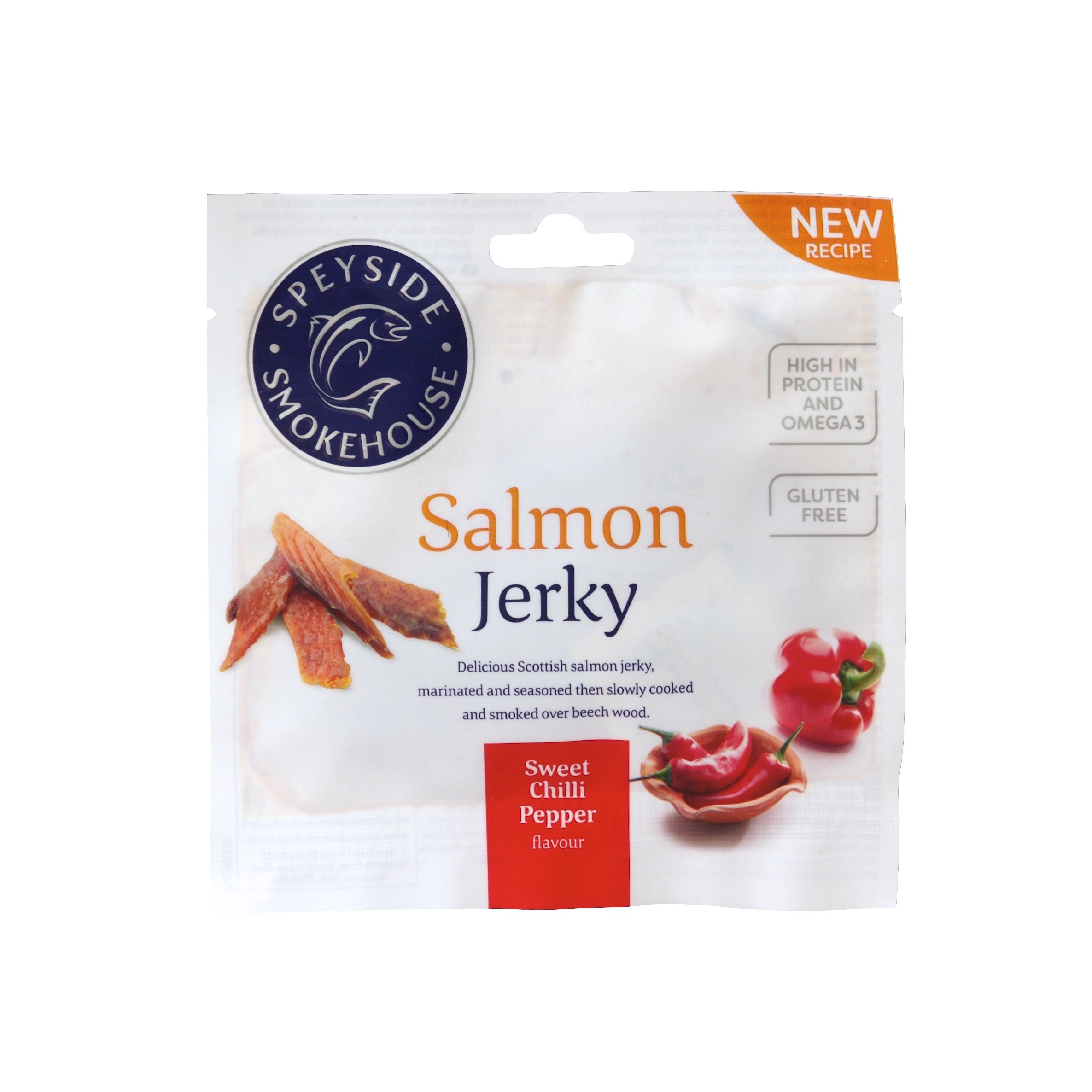 Speyside Salmon (losos) Jerky Sweet Chilli 30g