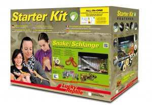 Lucky Reptile Starter Kit Snake 50x28x40 cm bílé