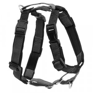 PetSafe® postroj pro psy 3v1, Harness and Car Restraint, černá, L
