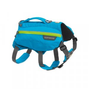 Ruffwear ruksak pro psy, Singletrak Pack, modrý, velikost M