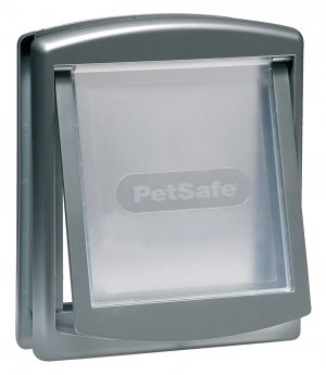 PetSafe® Dvířka Staywell 757, stříbrná, velikost M