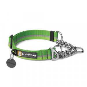 Ruffwear obojek pro psy Chain Reaction Dog Collar, zelený, velikost S