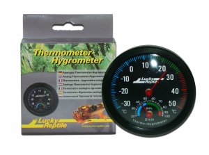 Lucky Reptile Thermometer & Hygrometer Teploměr s vlhkoměrem ø 7 cm